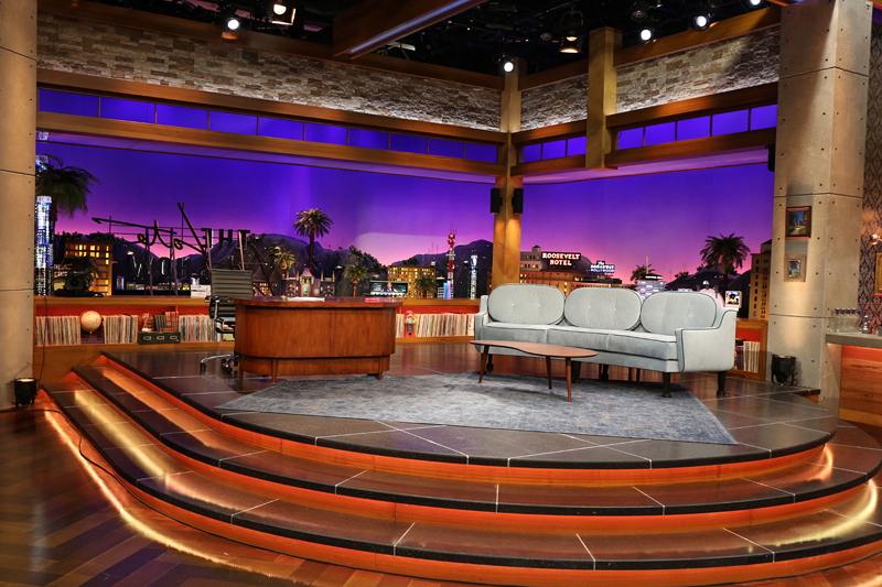 Here's Your Photo Tour of the Late Late Show's New Set 