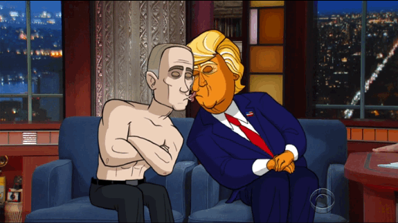 Владимир путин в мультиках