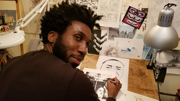 Nyambi Nyambi's Drawings Take Center Stage On The Good Fight