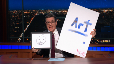 Bid On Paintings By Stephen Colbert To Help The American Art Therapy Association